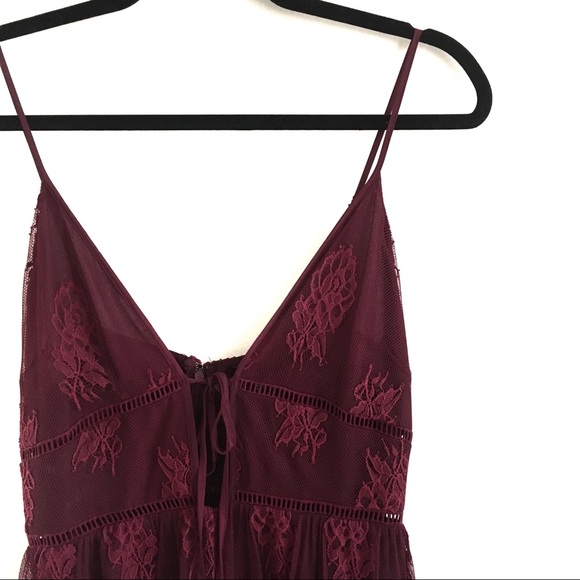 lace overlay maxi dress forever 21